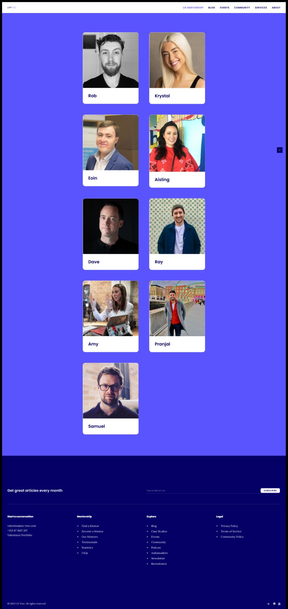 Original Mentor Page